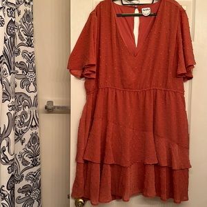 Arula Smocked Swing Dot Dress size 2X or B